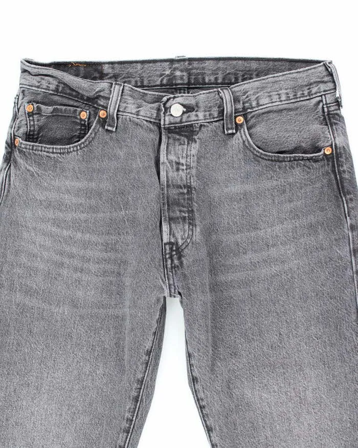 Vintage 90's Levi's 501 Medium Grey Wash Denim Jeans - W32 L27 sold by Rokit product image thumbnail 3