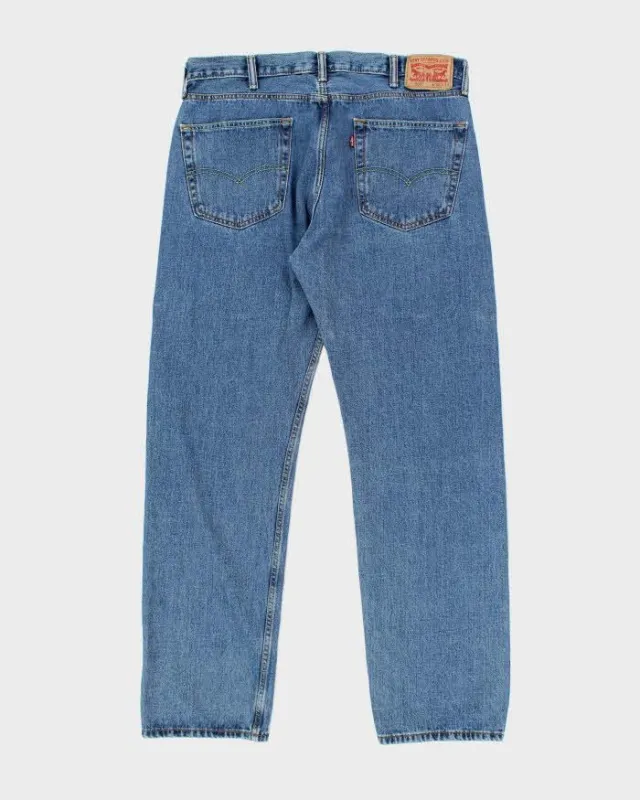 Vintage 90's Levi's 505 Dark Wash Jeans - W36 L32 sold by Rokit