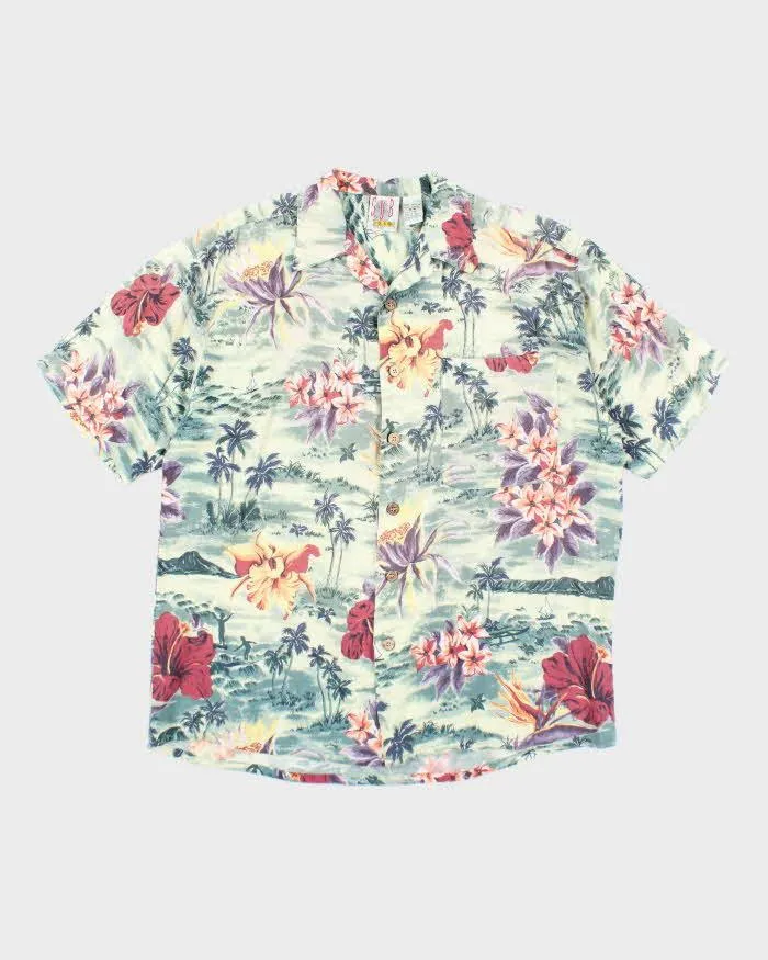 Vintage 90s Sub Culture Hawaiian Shirt - M sold by Rokit