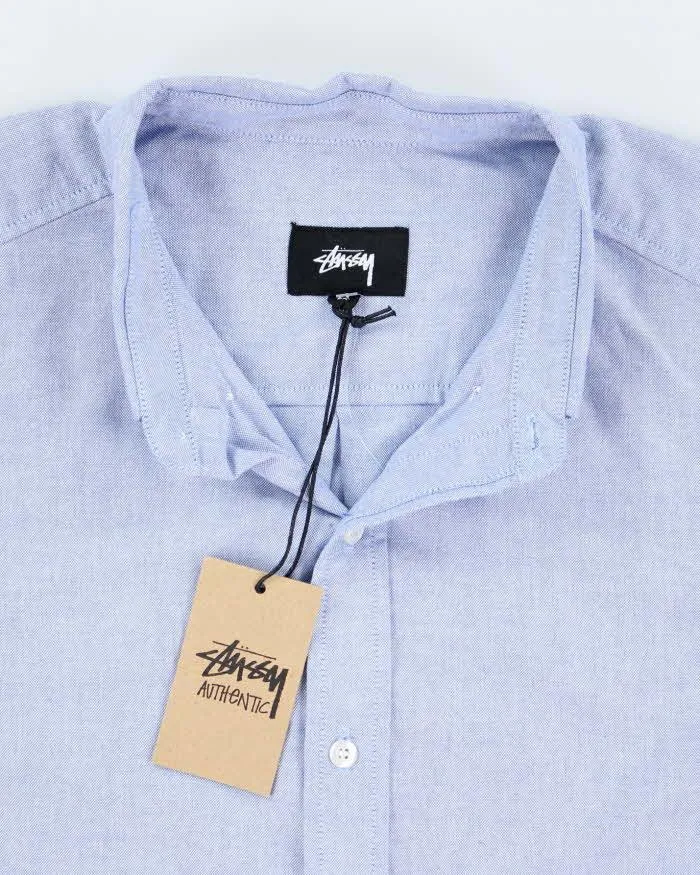 Stussy Deadstock Blue Long Sleeve Shirt - L sold by Rokit product image thumbnail 4