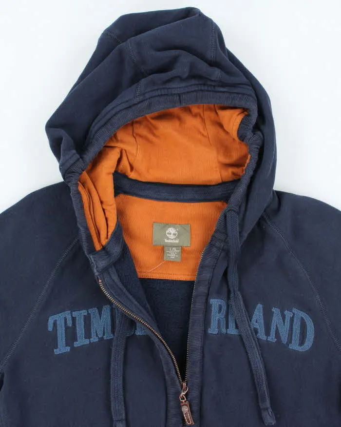 Vintage Y2K Timberland Spell Out Zip Up Hoodie - L sold by Rokit product image thumbnail 3
