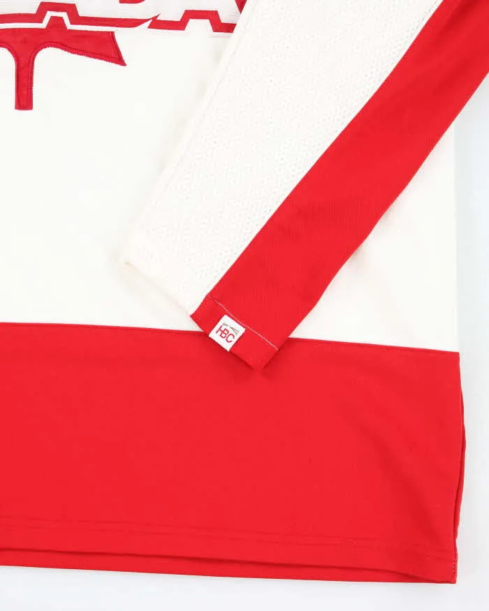 Vintage 90's Canadian International Olympic Hockey Jersey - XL sold by Rokit product image thumbnail 4