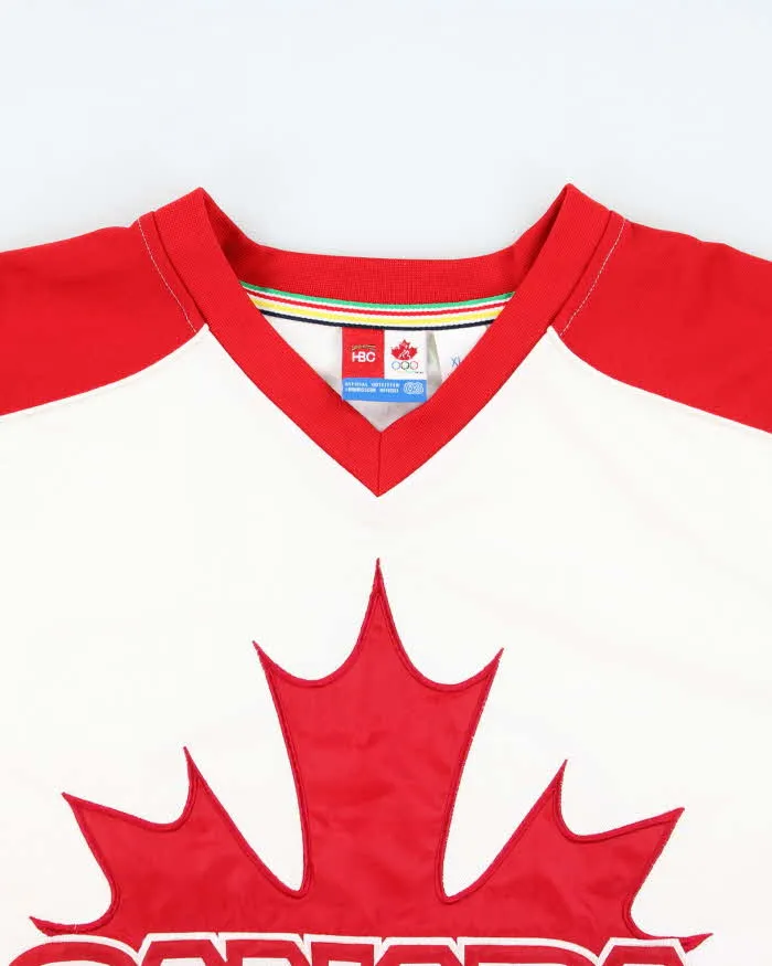 Vintage 90's Canadian International Olympic Hockey Jersey - XL sold by Rokit product image thumbnail 3