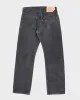 Vintage 90's Levi's 501 Dark Grey Wash Denim Jeans - W30 L27 sold by Rokit