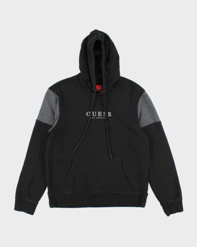 Vintage 2000's Guess Embroidered Centre Logo Hoodie - M sold by Rokit