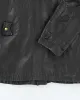 Vintage Black Leather Zip-Up Biker Jacket - L sold by Rokit