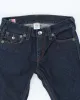 Vintage Y2K True Religion Dark Raw Wash Straight Leg Jeans - W34 L33 sold by Rokit