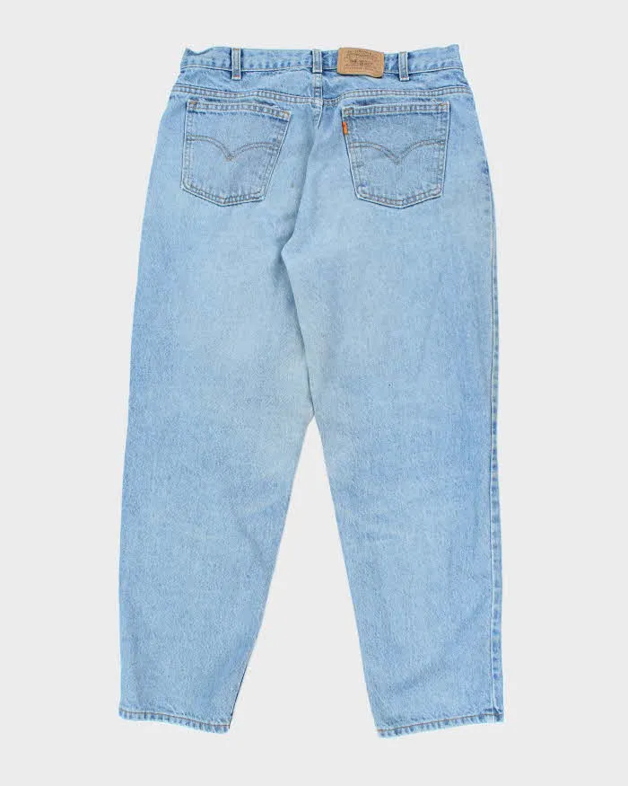 Vintage 80's Levi's Light Wash Denim Jeans - W32 L29 sold by Rokit product image thumbnail 2