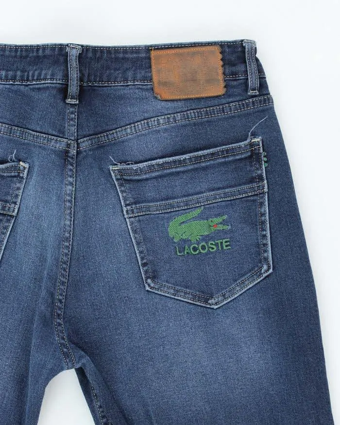 Vintage Y2K Lacoste Dark Wash Straight Leg Jeans - W32 L29 sold by Rokit product image thumbnail 4