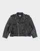 Vintage 90's FMC Heavyweight Oversized Leather Biker Jacket - XL sold by Rokit