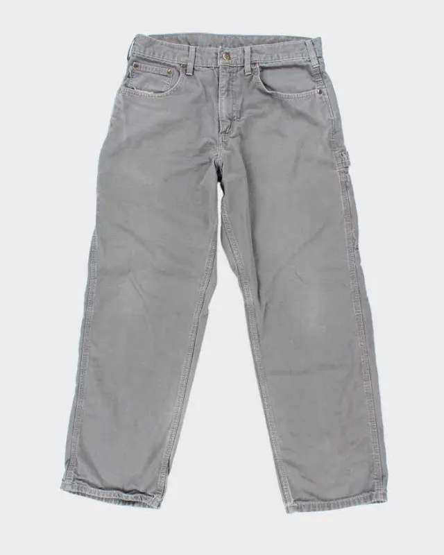 Vintage 2000's Carhartt Faded Single Knee Carpenter Trousers - W30 L27 sold by Rokit