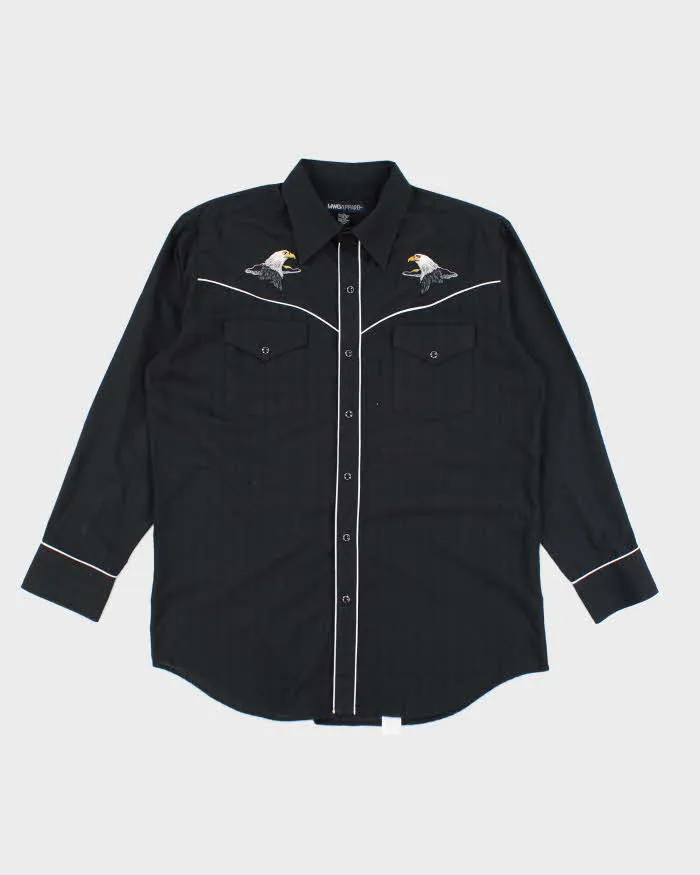 Vintage MWG Embroidered Western Shirt - L sold by Rokit