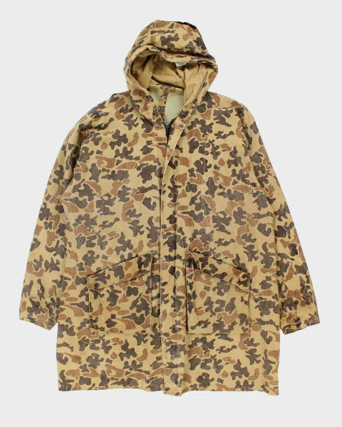 Vintage 90's Converse Heavyweight Camouflage Parka Military Jacket - XL sold by Rokit
