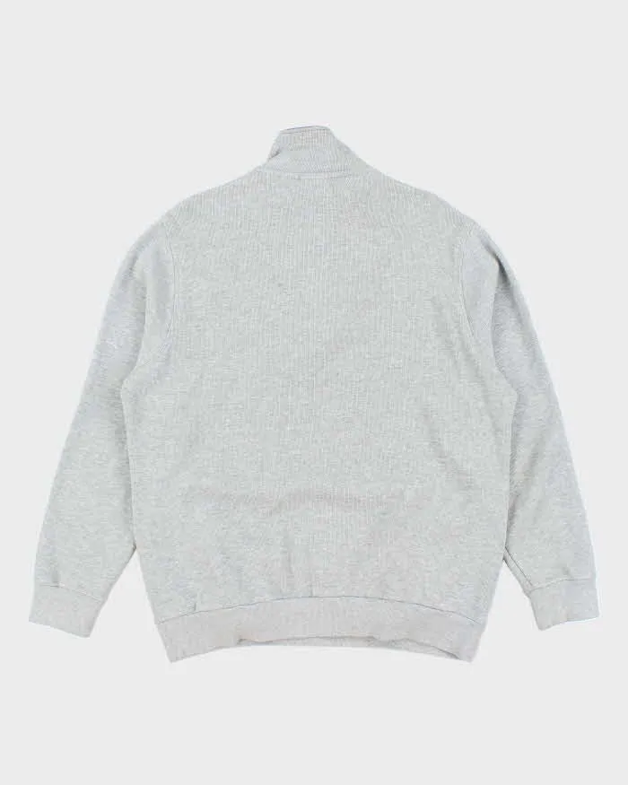 Vintage Y2K Lacoste Quarter Zip Sweatshirt - XXL sold by Rokit product image thumbnail 2