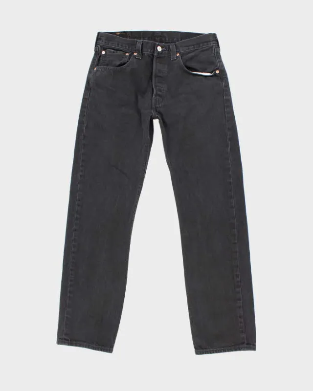 Vintage 90's Levi's 501 Black Wash Denim Jeans - W32 L29 sold by Rokit