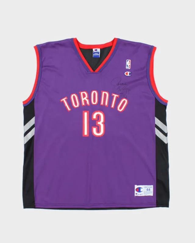 Vintage Signed Toronto Raptors Champion NBA Jersey - XL made by Champion