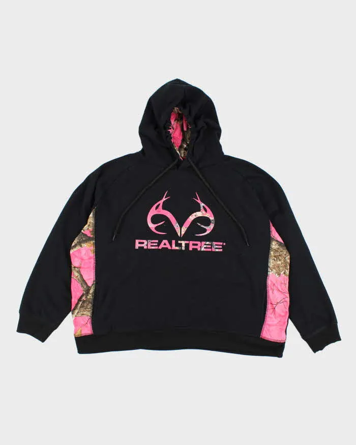 Vintage Y2K Women's Real Tree Pink Camo Hoodie - XXL sold by Rokit