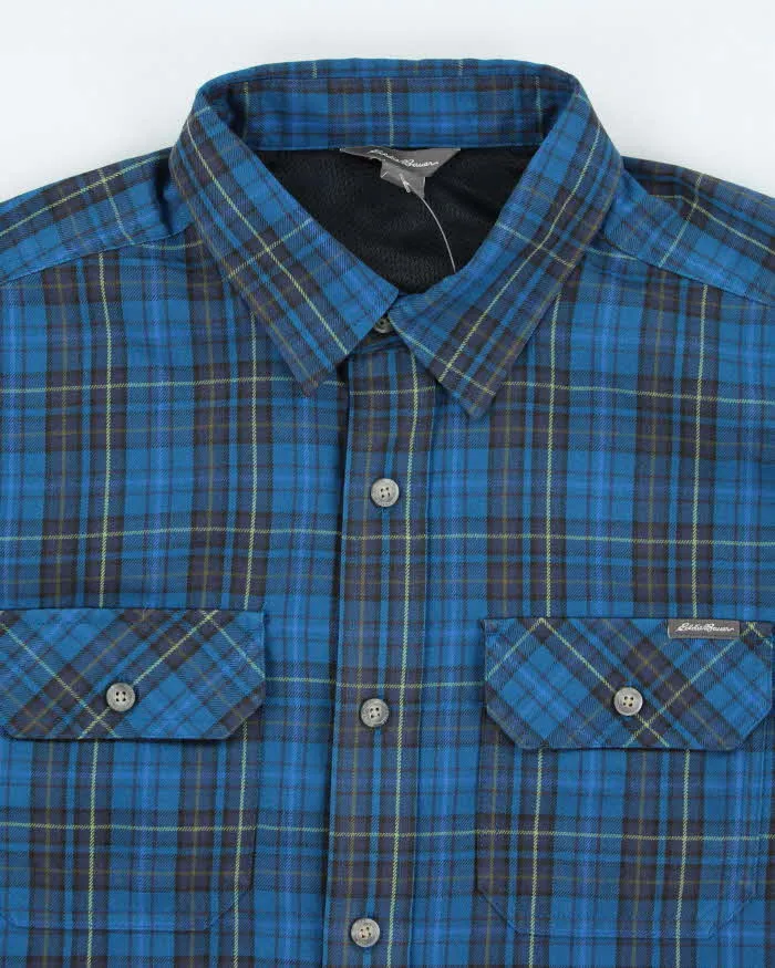 Vintage Eddie Bauer Lightweight Oversized Flannel Shirt - L sold by Rokit product image thumbnail 3