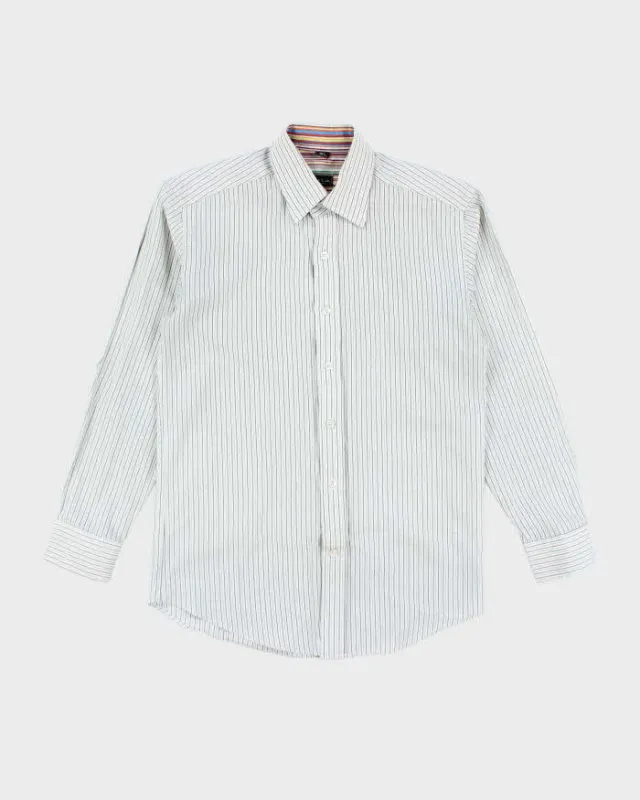 Vintage Paul Smith Striped Long Sleeve Shirt - M sold by Rokit