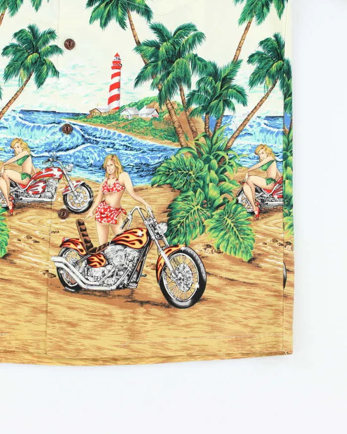 Vintage 90s Pacific Legend Hawaiian Shirt - M sold by Rokit product image thumbnail 4