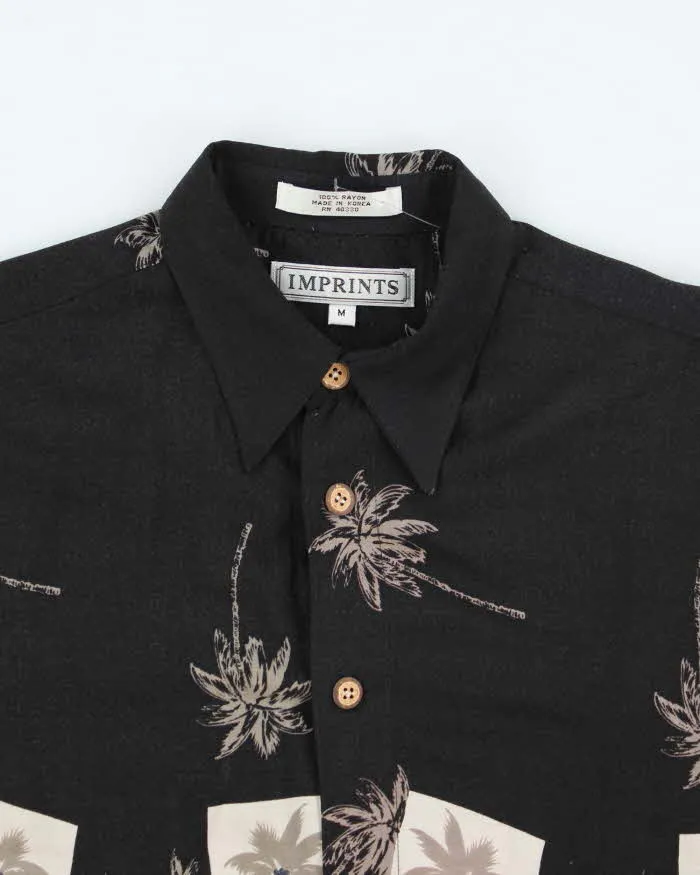 Vintage Patterned Black Hawaiian Shirt - M sold by Rokit product image thumbnail 3