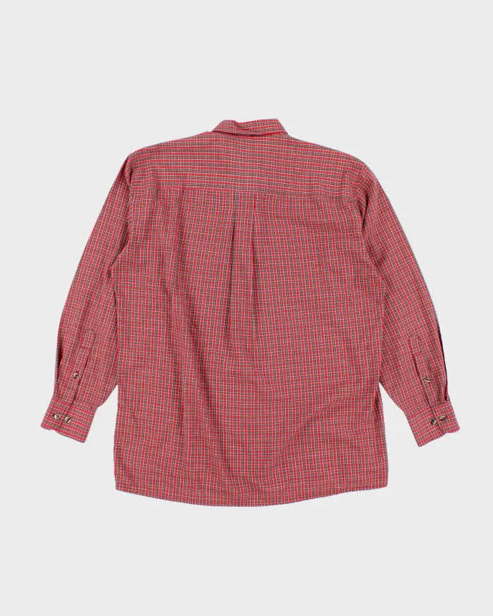 Vintage Valentino Red Check Shirt - M sold by Rokit product image thumbnail 2