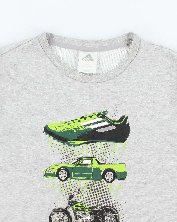 Vintage Adidas Predator Football Graphic Sweatshirt - XL sold by Rokit product image thumbnail 3