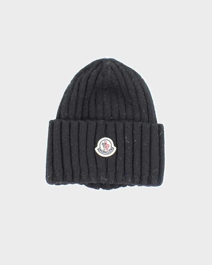 Vintage 2000's Moncler Heavyweight Ribbed Beanie - S sold by Rokit