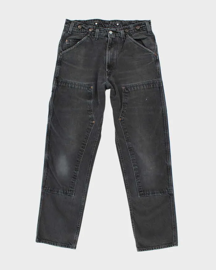 Vintage 90s Bailey's Wild Ass Double Knee Carpenter Jeans - W34 L33 sold by Rokit