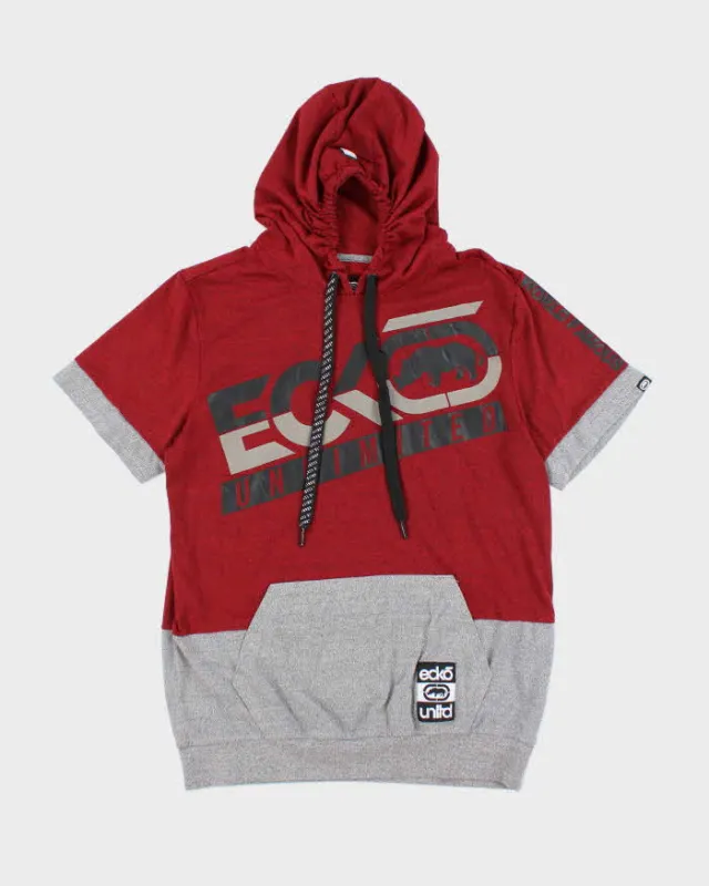 Vintage Y2K Ecko Unltd Short Sleeved Hoodie - M sold by Rokit