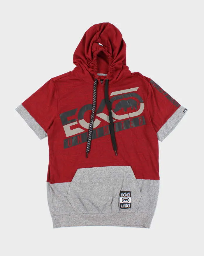 Vintage Y2K Ecko Unltd Short Sleeved Hoodie - M sold by Rokit