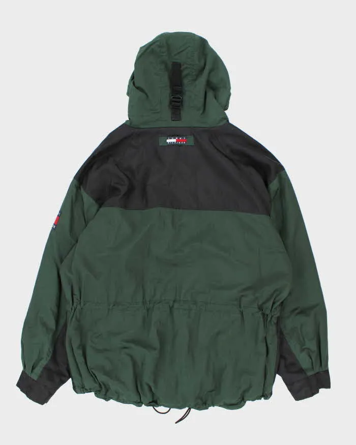Vintage 90's Tommy Hilfiger Oversized Hooded Jacket - XL sold by Rokit product image thumbnail 2