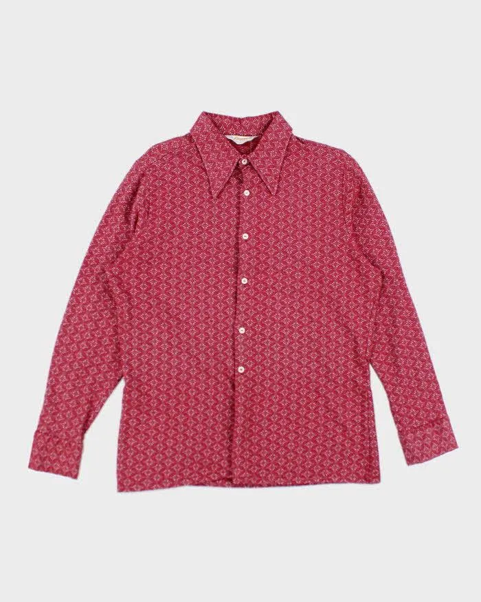 Vintage 70s Capri West Long Sleeve Shirt- XL sold by Rokit