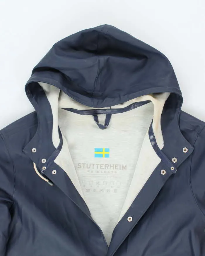 Vintage Stutterheim Hooded Waterproof Rain Coat - M sold by Rokit product image thumbnail 3