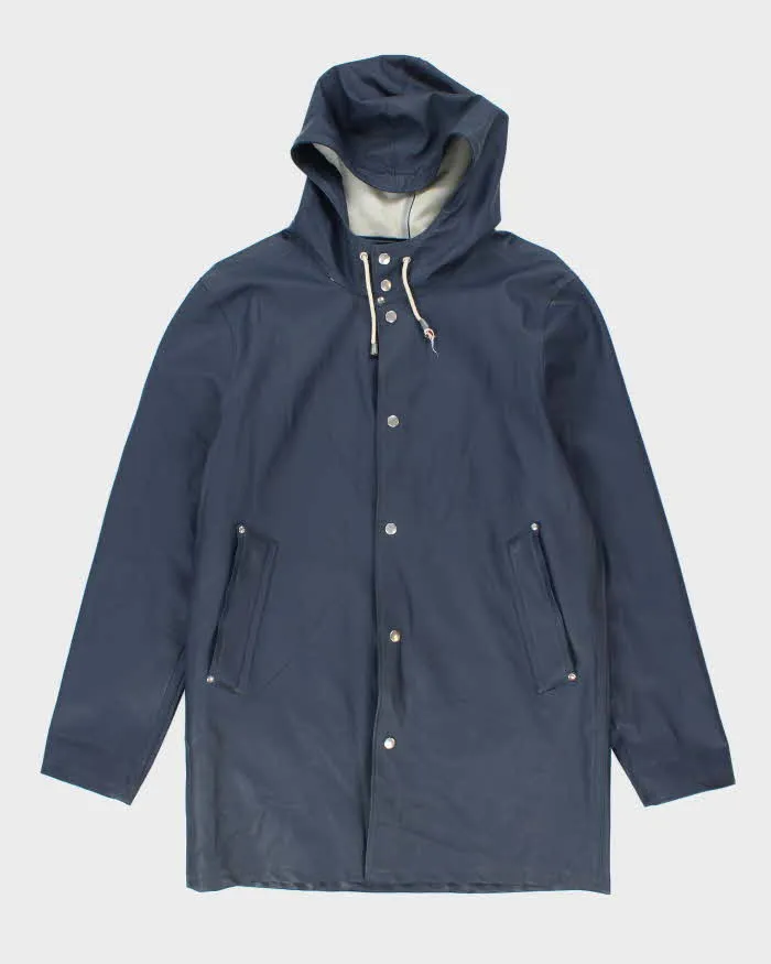 Vintage Stutterheim Hooded Waterproof Rain Coat - M sold by Rokit