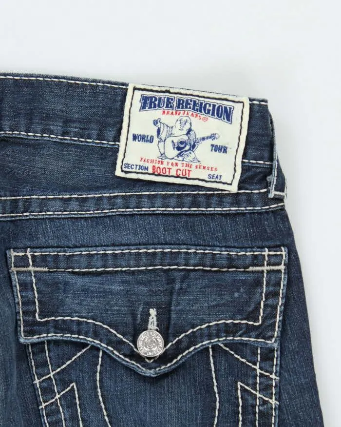 Vintage Y2k 00s True Religion Dark Wash Blue Jeans - W36 L32 sold by Rokit product image thumbnail 5