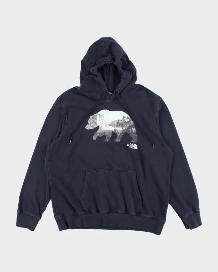Vintage The North Face Bear Landscape Graphic Hoodie - XL sold by Rokit