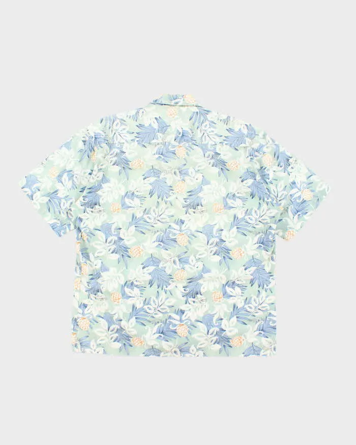 Vintage 2000's Pierre Cardin Floral Print Hawaiian Shirt - L sold by Rokit product image thumbnail 2
