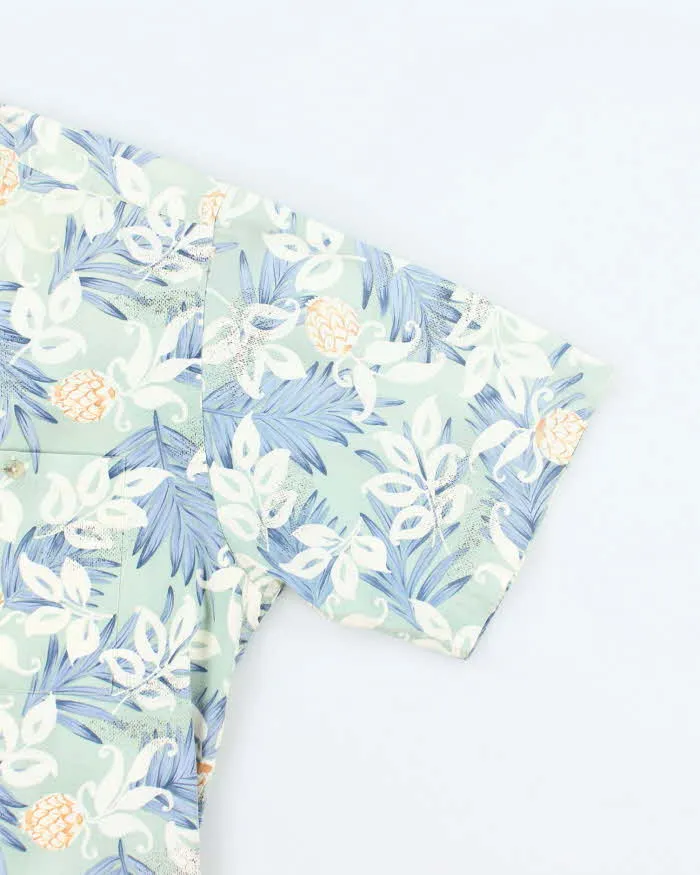 Vintage 2000's Pierre Cardin Floral Print Hawaiian Shirt - L sold by Rokit product image thumbnail 4