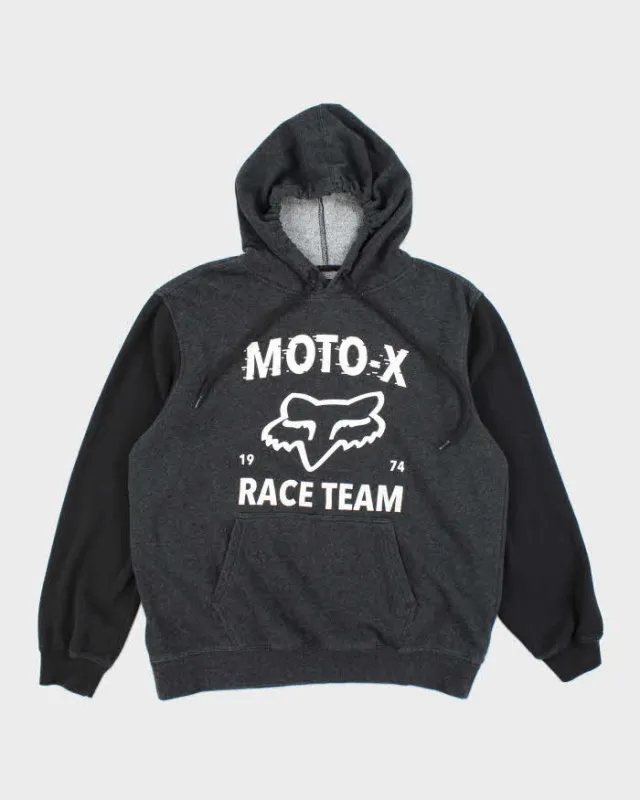 Vintage Y2K Fox Racing Fleeced Lined Hoodie - XL sold by Rokit