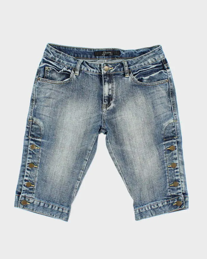 Vintage Y2k 00s Etam Button-Up Long Shorts - S sold by Rokit