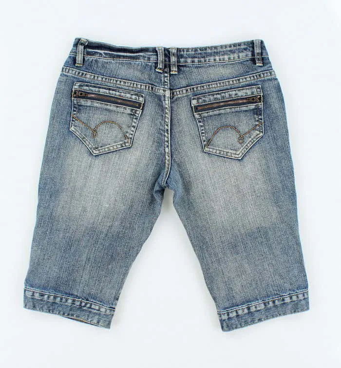 Vintage Y2k 00s Etam Button-Up Long Shorts - S sold by Rokit product image thumbnail 2