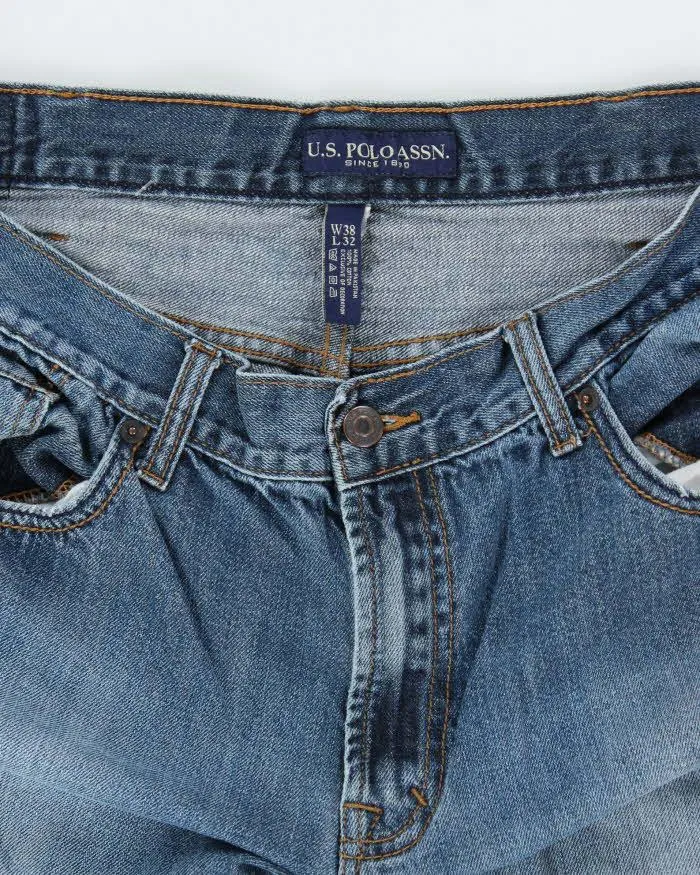 U.S. Polo Assn. Medium Wash Blue Jeans - W38 L30 sold by Rokit product image thumbnail 4