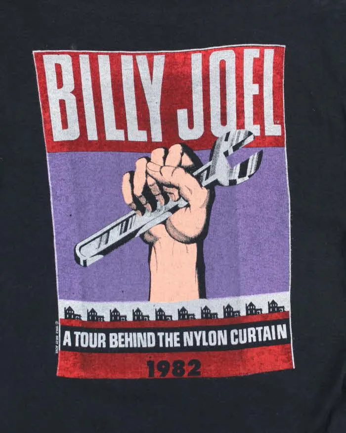 Vintage 80's Billy Joel Behind the Nylon Curtain Tour T-Shirt - L sold by Rokit product image thumbnail 4