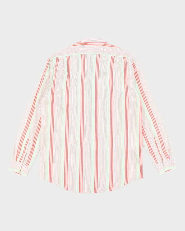 Vintage Lacoste Striped Long Sleeve Shirt - L sold by Rokit product image thumbnail 2