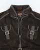 Vintage Danier Brown Suede Jacket - XXS sold by Rokit