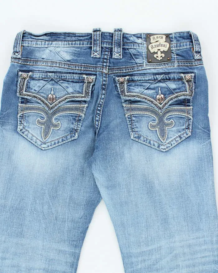 Vintage Y2K Rock & Revival Gothic Relaxed Fit Jeans - W34 L29 sold by Rokit product image thumbnail 4