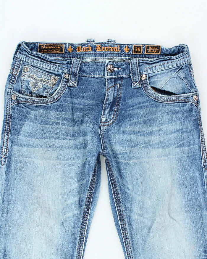 Vintage Y2K Rock & Revival Gothic Relaxed Fit Jeans - W34 L29 sold by Rokit product image thumbnail 3