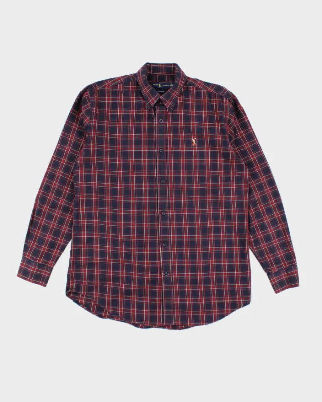 Vintage Ralph Lauren Checked Long Sleeve Shirt - XL sold by Rokit