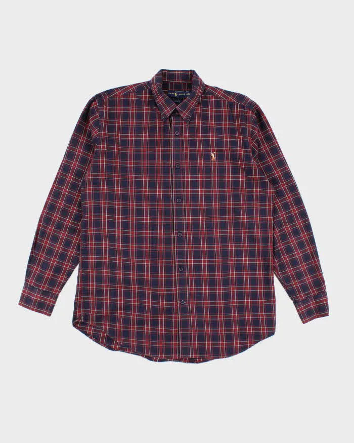 Vintage Ralph Lauren Checked Long Sleeve Shirt - XL sold by Rokit